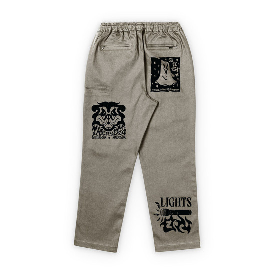 The Dudes Unisex παντελόνι Dark Side Pants